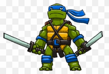 Ninja Turtles Icon Web Icons Png - Transparent Leonardo Teenage Mutant