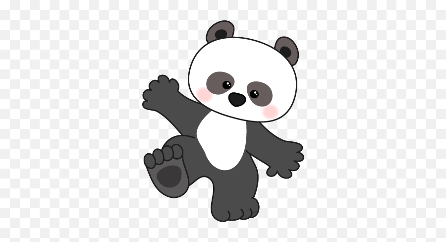 Clipart Panda Scrapbooking Scrapbook - Panda Clipart Png,Cute Panda Png