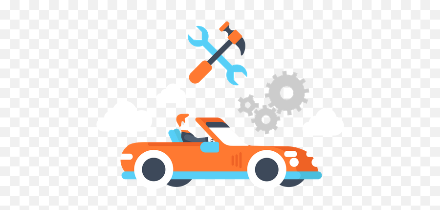 Car Service Icon - Download In Glyph Style Car Services Illustration Png,Car Repair Icon