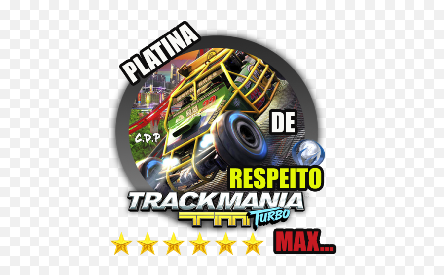 Trackmania - Platina Sticker Designbust Trackmania Turbo Icon Png,Turbo Icon