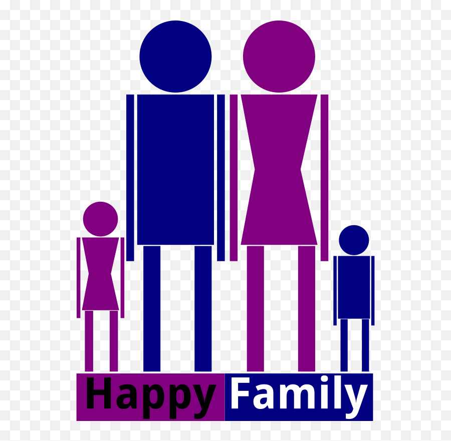 Free Clip Art Happy Family2 By Gsagri04 - Clip Art Png,Group Icon For Family