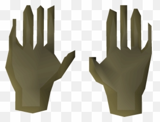 Slayer Gloves - OSRS Wiki Sign Language png