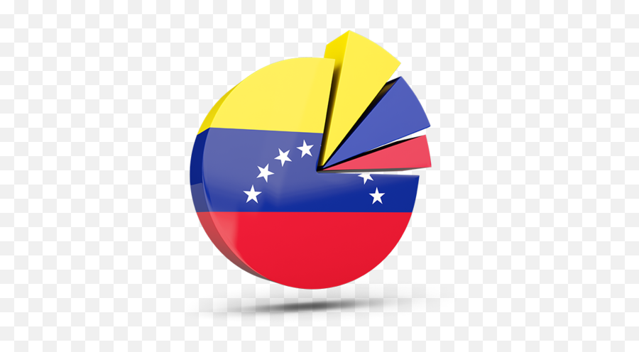 Download Hd Bandera De Venezuela En Redondo Transparent Png - Corazon Bandera De Venezuela,Venezuela Flag Icon