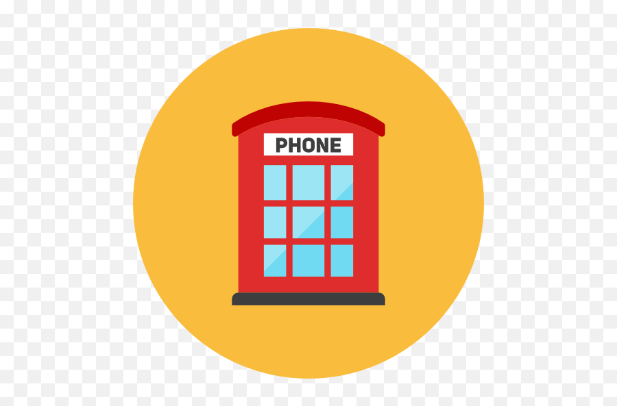 Phone Booth Icon Kameleon Iconset Webalys - Phone Booth Icon Png,Icon Phon