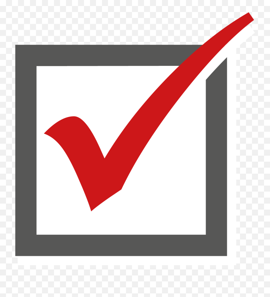 Vote Check Mark Png Clipart - Check Mark Png,Red Check Mark Png