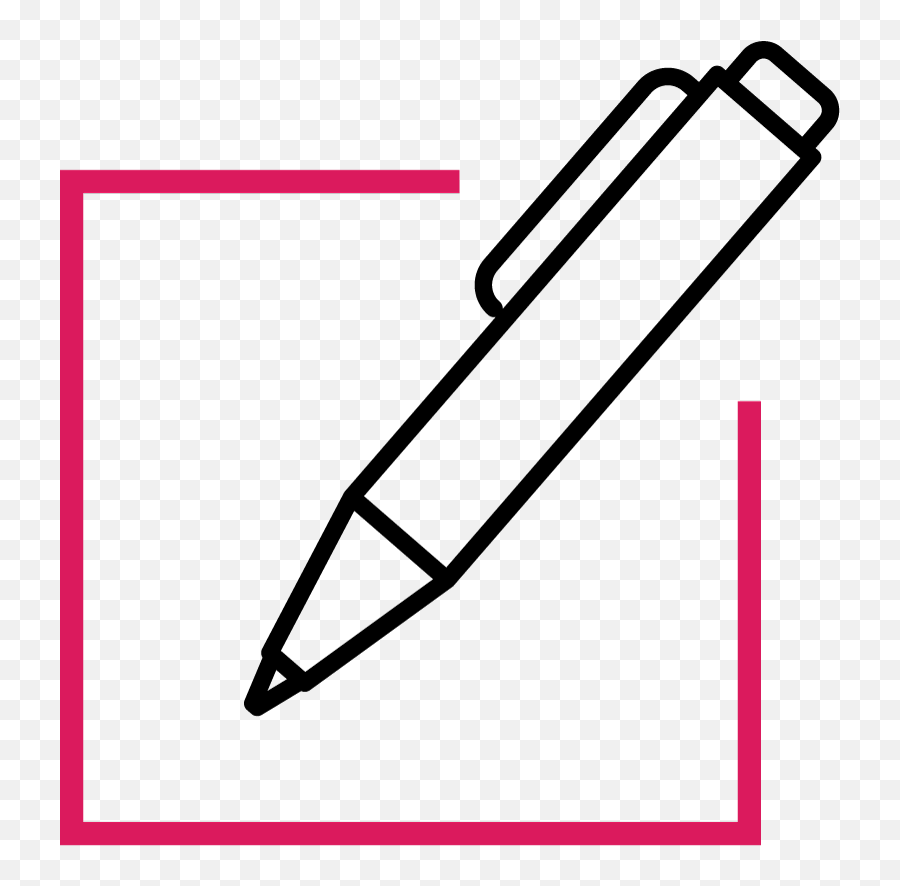 My Write Hand Woman - Sketch Picture Of Pen Png,Free Download Icon Folder Lucu