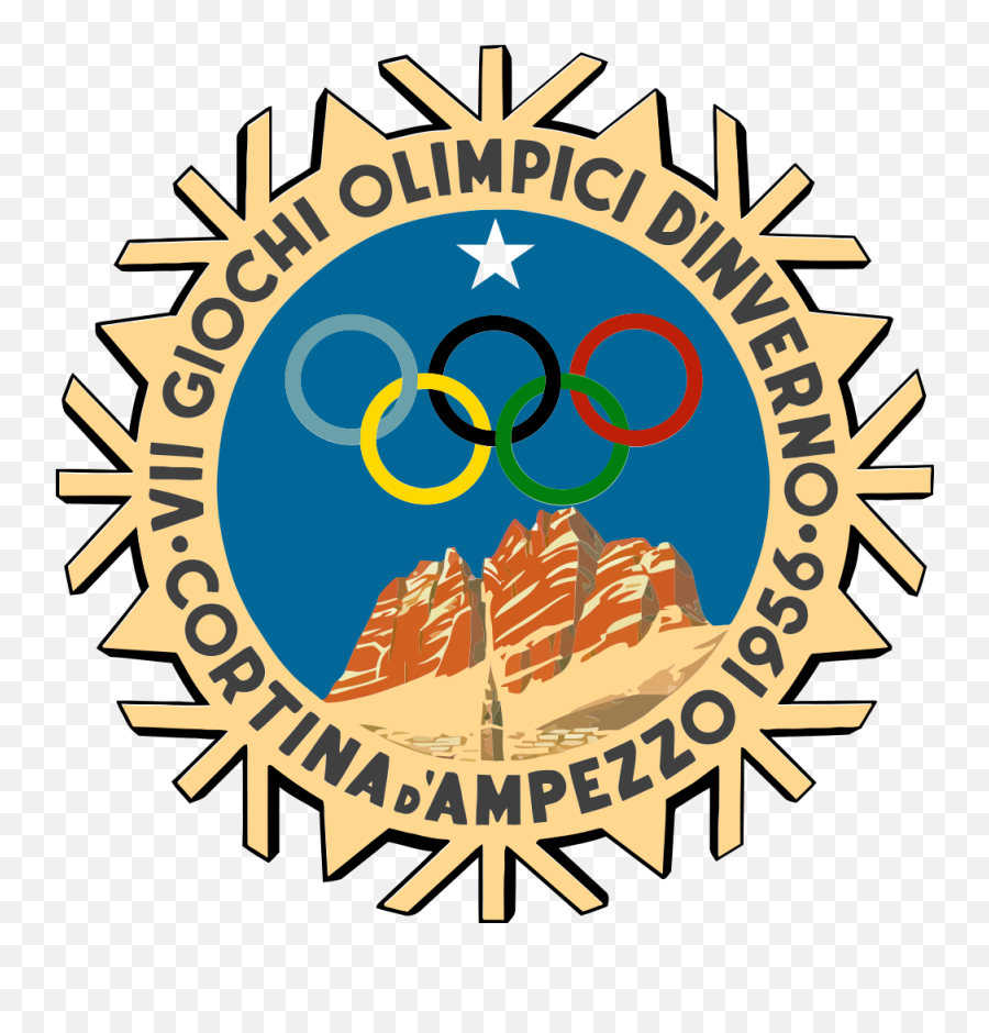 1956 Cortina Du0027ampezzo Winter Olympics Logo Download In Svg Png Icon