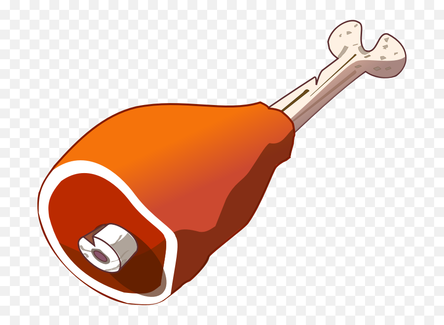 Ham - Bone Meat Clipart Png,Bone Png