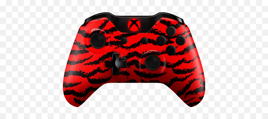 Aporia Xbox One Red Tiger Controller - Controler Minecraft Xbox One Png,Xbox One Png