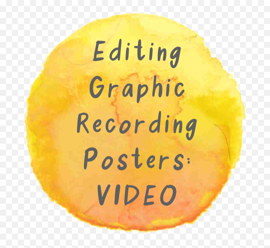 Graphic Recording Posters - Orange Png,Recording Transparent Png