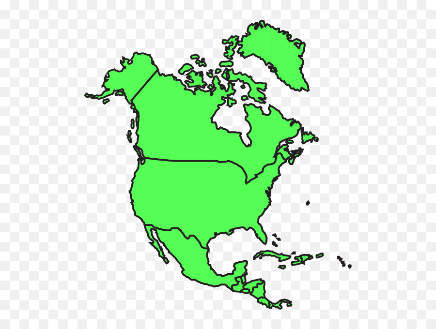 North America Trump Png Clip Arts For Web - Clip Arts Free Outline Map Of North America,North America Png
