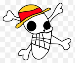 One Piece Luffy Jolly Roger Png Image - One Piece Jolly Roger Luffy,Jolly Roger Png