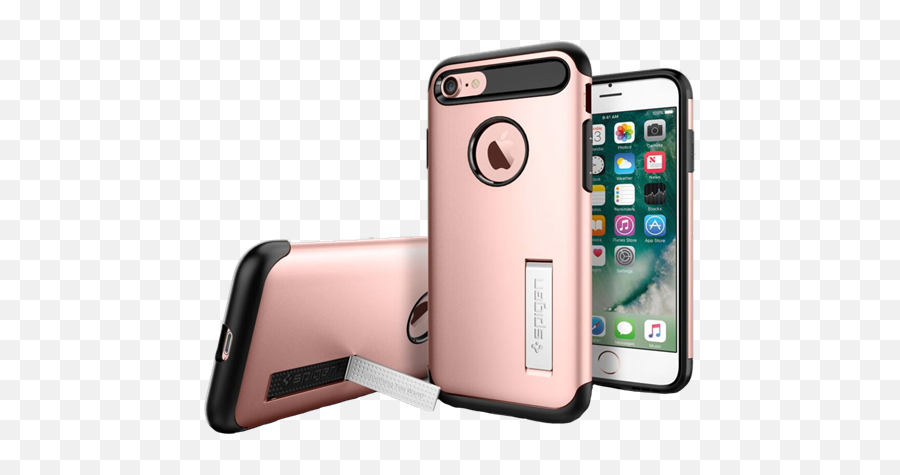 Spigen Iphone 87 Slim Armor Case With Kickstand Wirelesswave - Iphone 8 Plus Case Joker Png,Iphone 8 Png