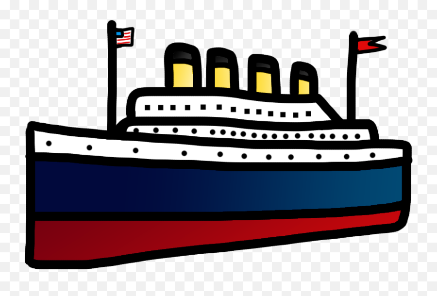 The Titanic - Book Clipart Full Size Clipart 650780 Clip Art Png,Titanic Png