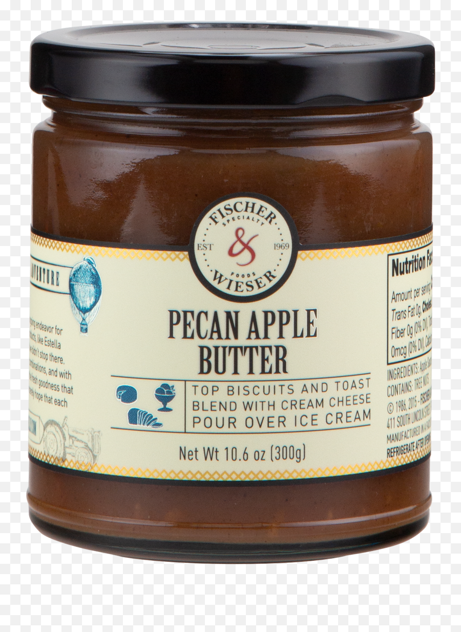 Pecan Apple Butter Fischer U0026 Wieser Specialty Foods - Fischer Wieser Png,Butter Transparent