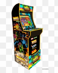 Marvel Super Heroes Arcade Cabinet - Arcade1up Marvel Super Heroes Png,Arcade Png