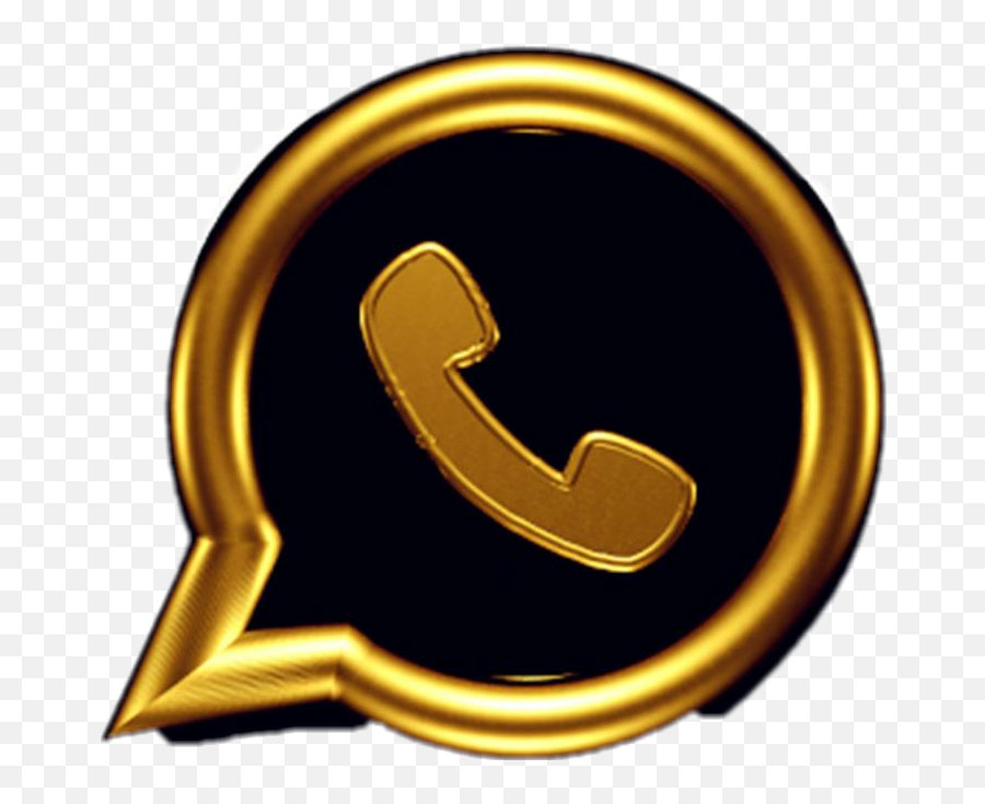 Whatsapp Computer Icons Logo Clip Art - Whatsapp Logo Gold Png,Gold Icon Png