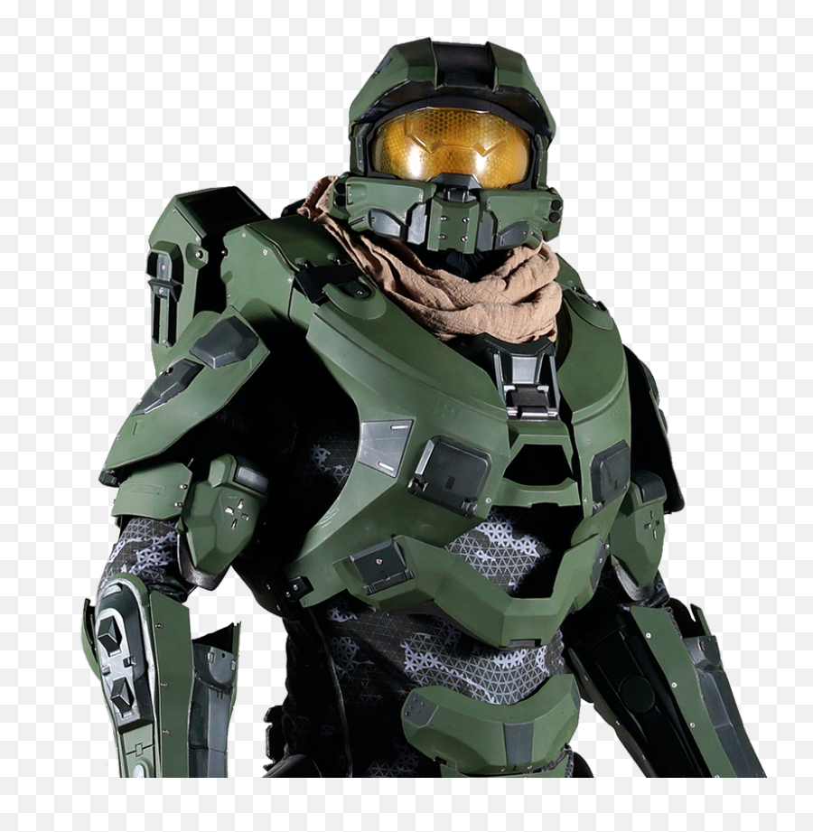 Wearable Armored Master Chief Halo Costume Suit - Master Chief Halo 4 Png,Master Chief Helmet Png