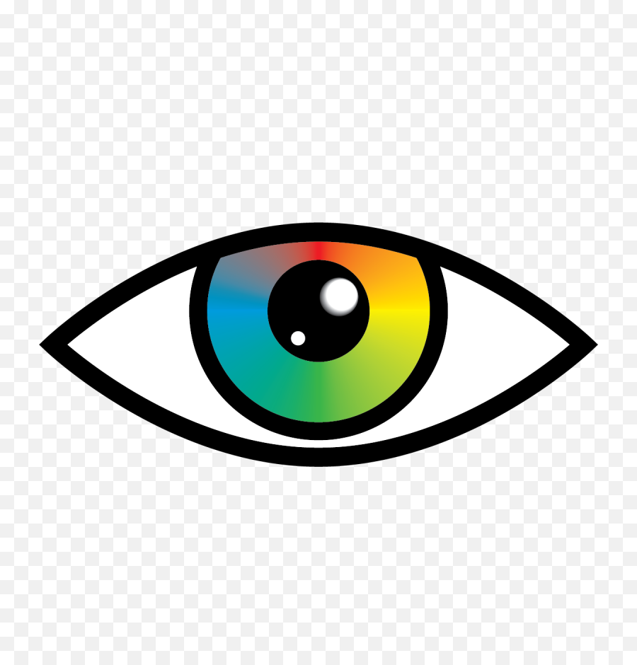 Library Of Heart Eyes Clip Royalty Free - Rainbow Eye Clipart Png,Heart With Eyes Logo