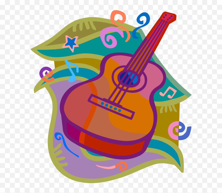 Acoustic Guitar Vector Png Clipart - Ruby,Guitar Vector Png