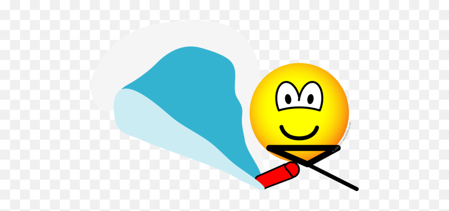 Water Skiing Emoticon - Emoticon Png,Water Emoji Png