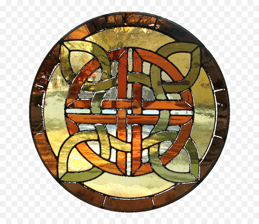 Celtic Circle Png - Celtic Circle Of Protection,Stained Glass Png