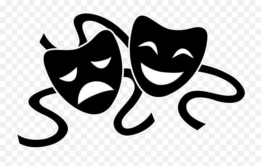 Drama Theatre Of Ancient Greece Comedy - Drama Masks Transparent Png,Comedy And Tragedy Masks Png