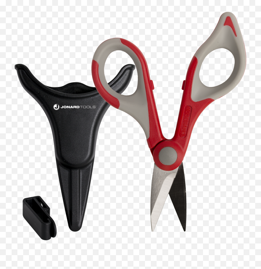 Scissor Pouch Kit - Jonard Ergonomic Fiber Optic Kevlar Cutter Png,Scissors Transparent Background