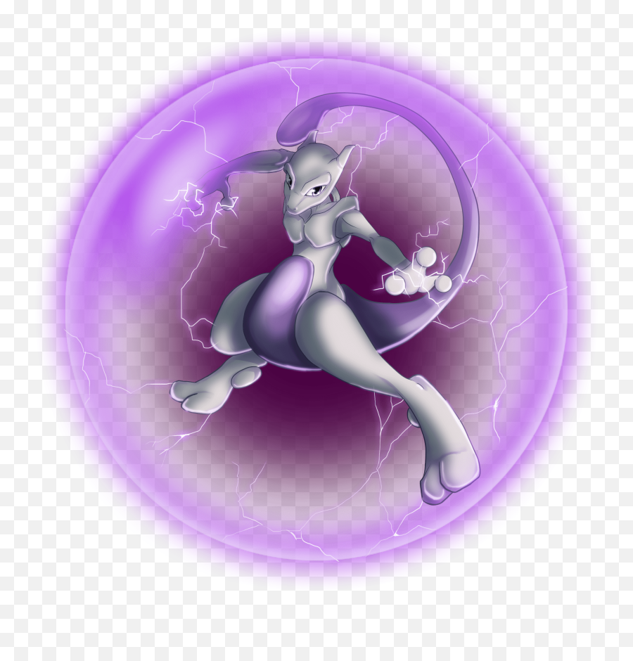 Mewtwo Shinesparkers - Cartoon Png,Mewtwo Png