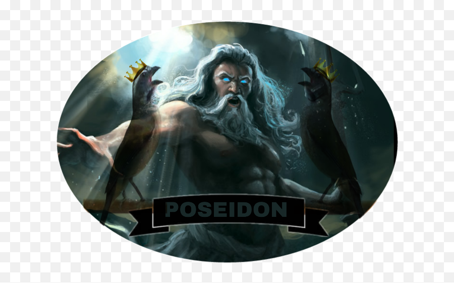 Poseidon Trident Png - Roman God Of The Sea 3297026 Vippng Sea God,Poseidon Png