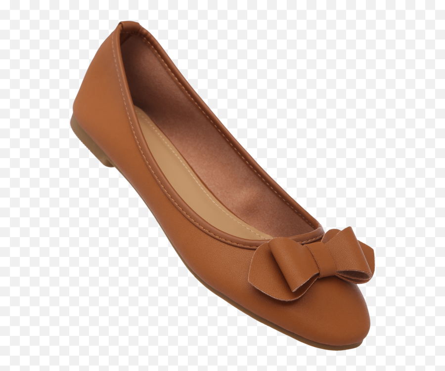 Download Womens Casual Slipon Ballerina Shoe - Ballet Flat Ballet Flat Png,Ballerina Shoes Png