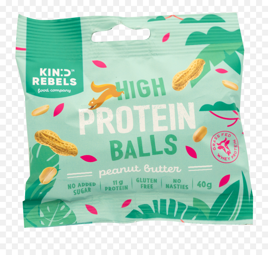 Kind Rebel Peanut Butter High Protein Balls - Kind Rebels Png,Peanut Butter Png