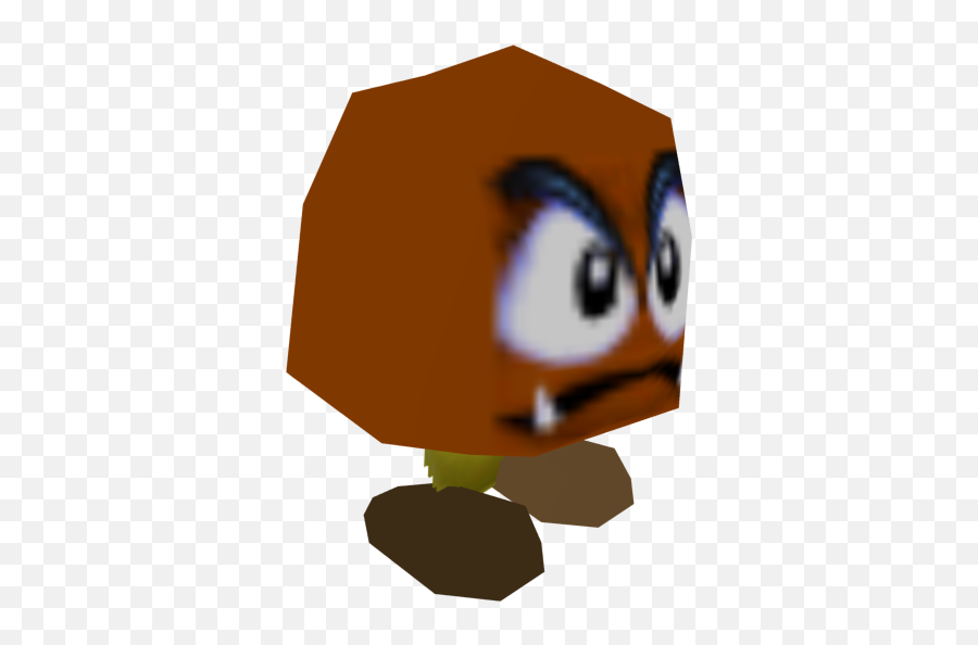 Download Goomba Transparent Mario - Super Mario 64 Characters Png,Mario 64 Png