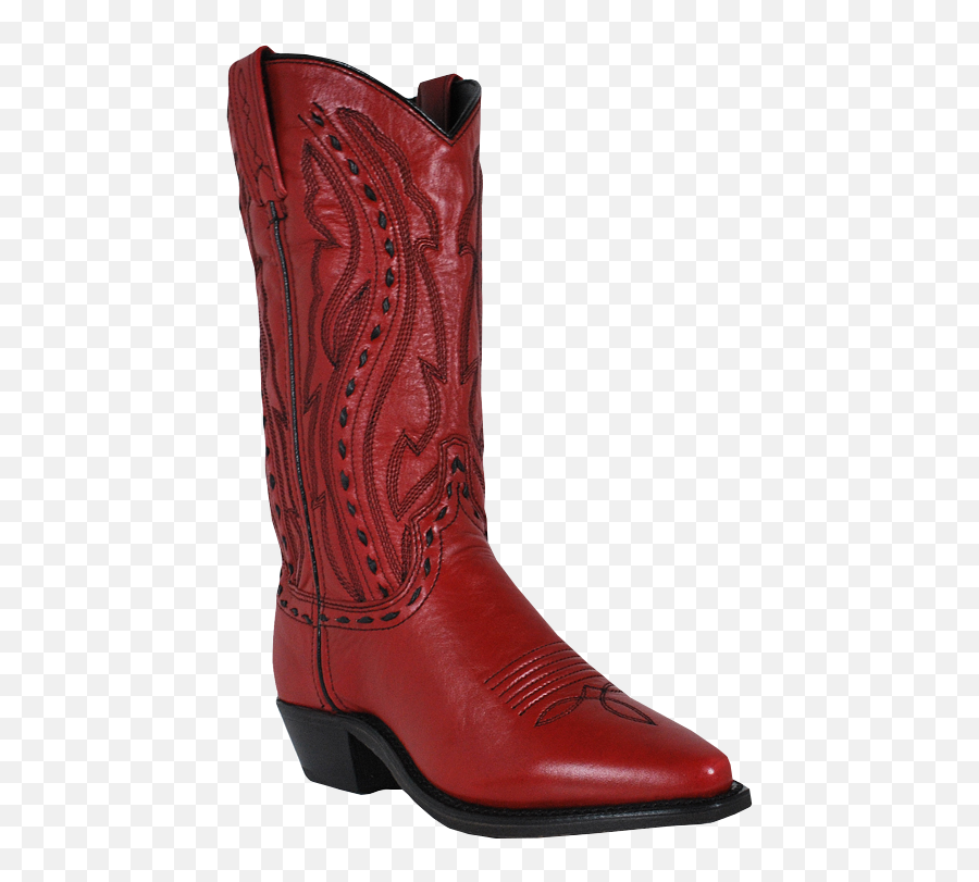Abilene Ladies Red Whipstitched Cowgirl Fashion Boots Item A9002 - Red Cowboy Boots Womens Png,Cowboy Boot Png