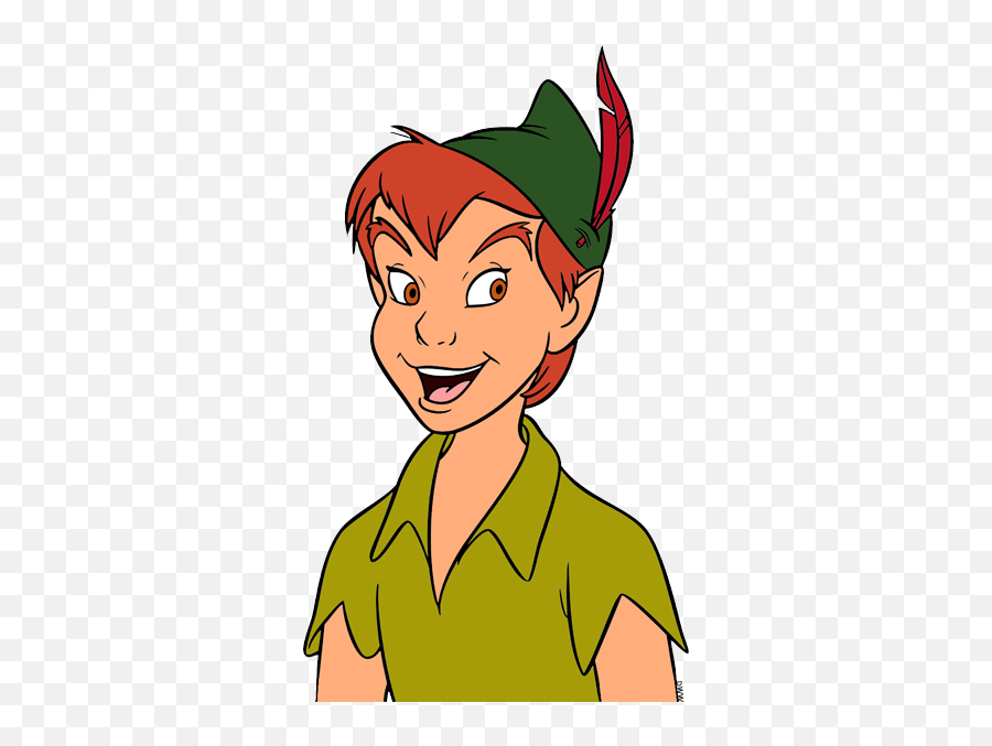 Peter Pan Smiling - Peter Pan Without Hat Png,Peter Griffin Face Png