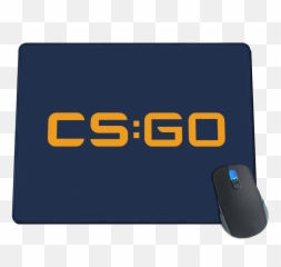 For Fans By Fanscsgo Logo Mousepad Blue - Vertical png