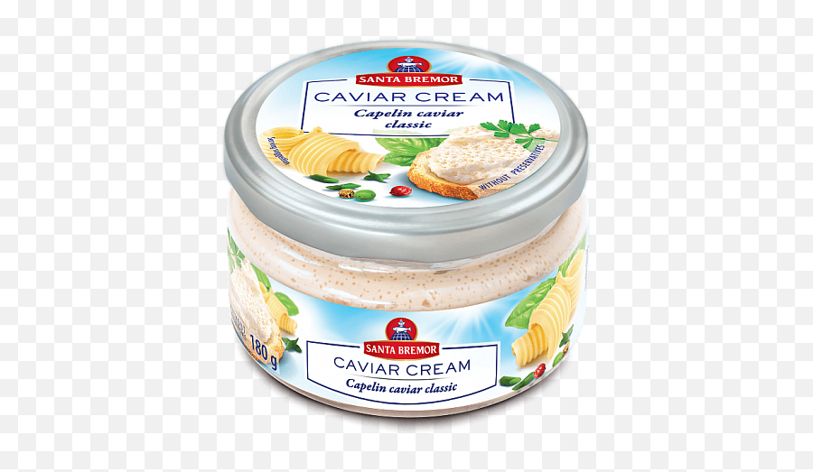 Delicacy Capelin Caviar Cream Classic - Santa Bremor Caviar Cream With Shrimps Png,Caviar Png
