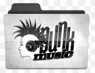 Punk Music Folder Icon Png Clipart Image Iconbugcom