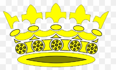 Download King Queen Cartoon Round Free Gold Crown - Cartoon Queen And King Png,Cartoon Crown Png