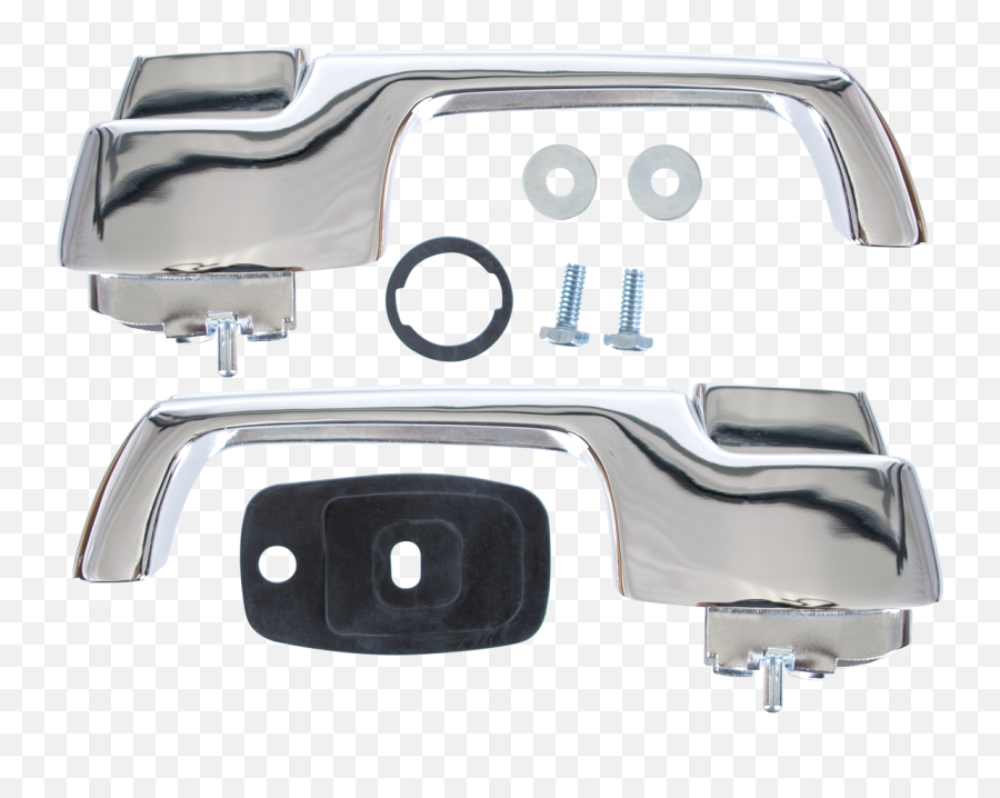 1967 Gm Truck Outside Door Handle Set - Stainless Steel Png,Door Handle Png