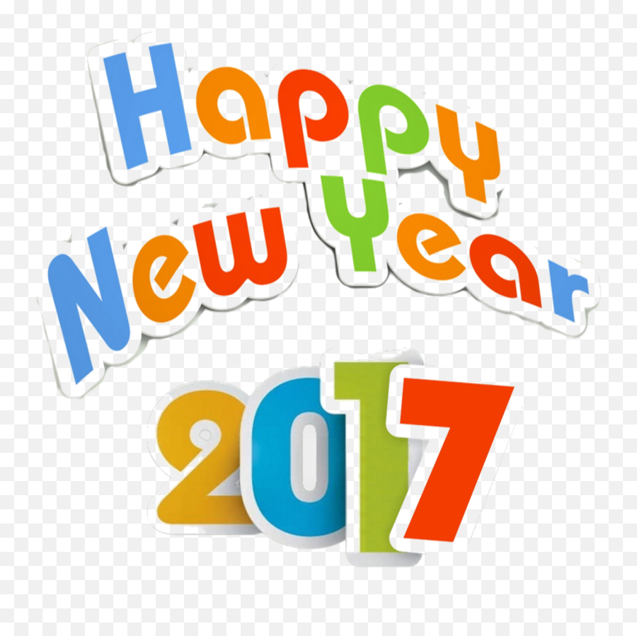 Happy New Year 2017 Png 4 Image - Graphic Design,Happy New Year 2017 Png