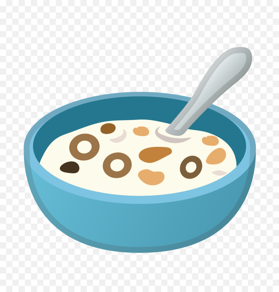 Bowl Of Cereal Emoji Png Image With No - Cereal Bowl Clipart Png,Cereal Bowl Png