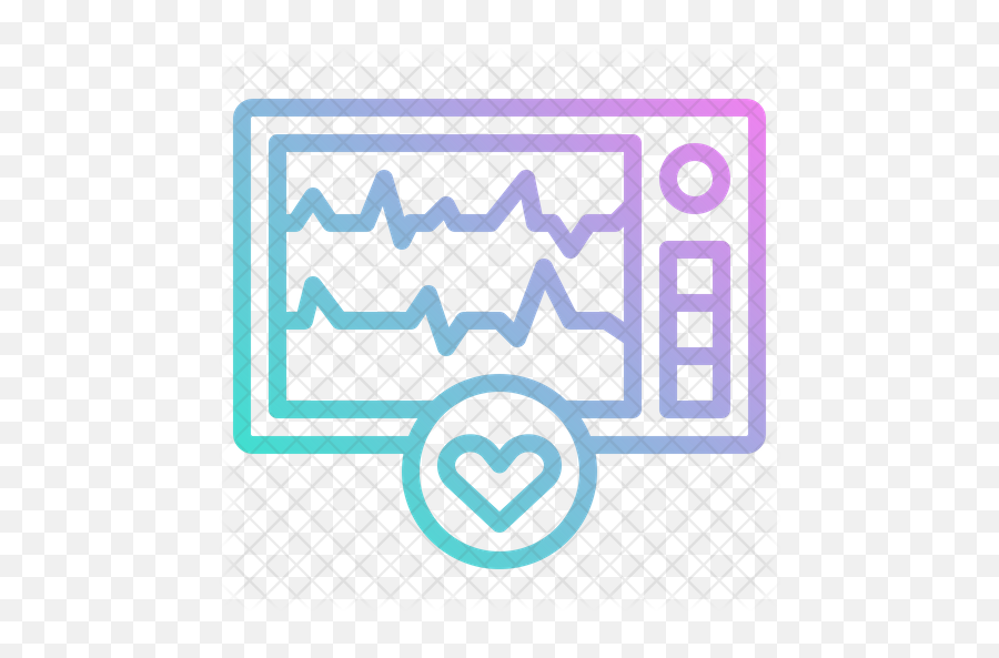 Ekg Icon - Turn Off Tv Sign Png,Ekg Png