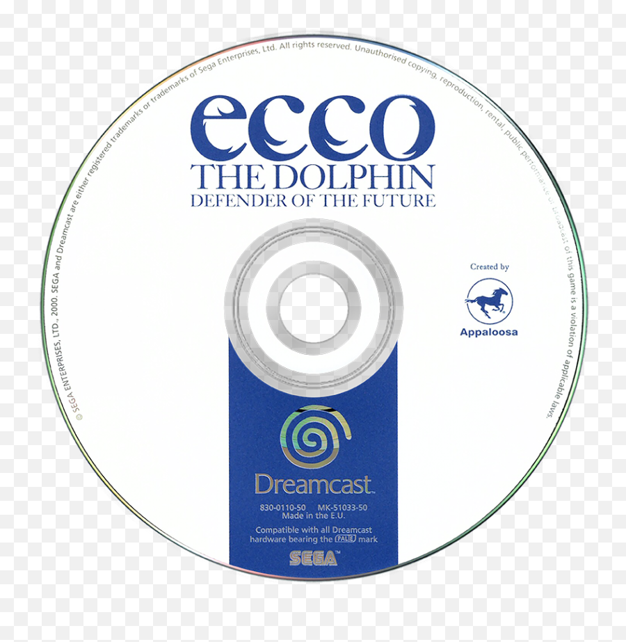Sega Dreamcast Disc Pack - Ecco The Dolphin Cd Dreamcast Png,Dreamcast Png