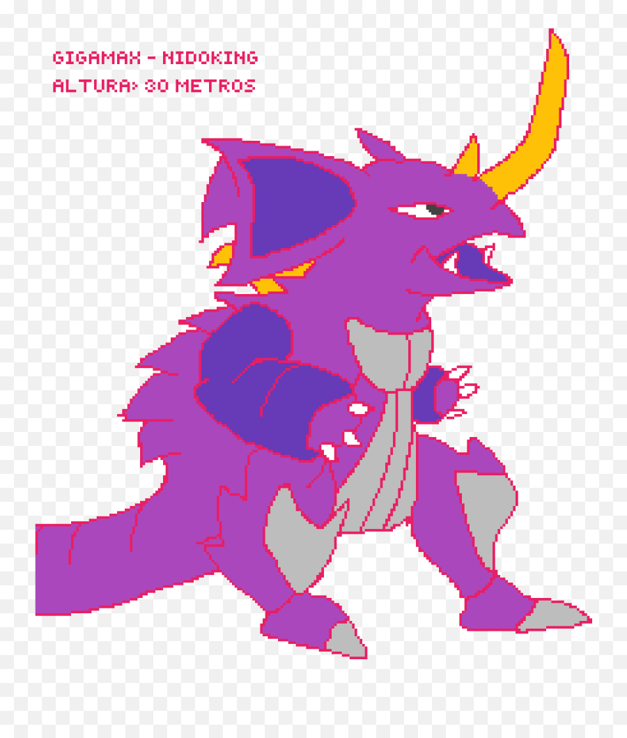 Pixilart - Mythical Creature Png,Nidoking Png