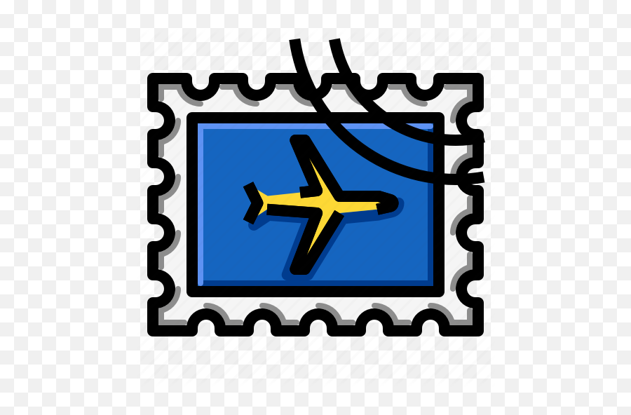 Airplane Grunge Rectangle Stamp Icon - Language Png,Grunge Cross Png