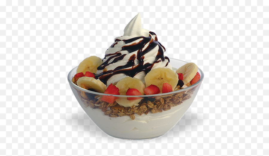 Download Soft Serve From Frozen Yoghurt - Frozen Yogurt No Bowl Png,Frozen Yogurt Png