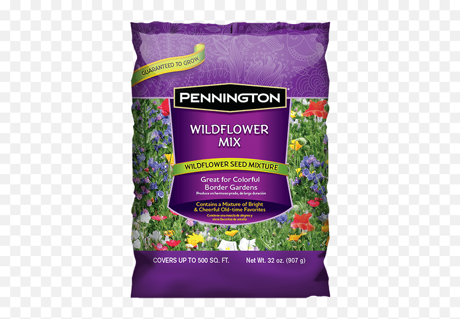 Wildflower Garden - Wildflower Seed Mix Pennington Pennington Seed Png,Wildflowers Png