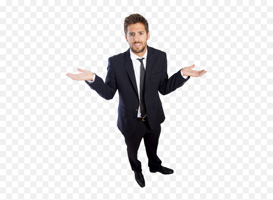 Download Confused Businessman Png - Confused Person Png Png Business Man Confused Png,Businessman Png