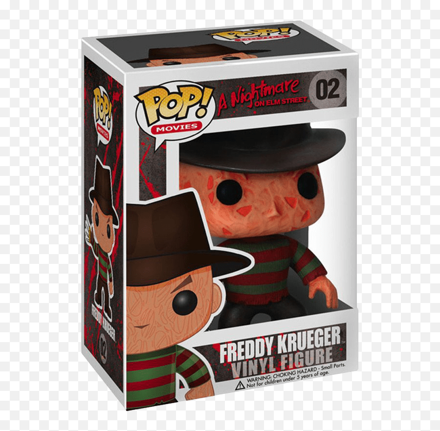 Funko Pop Movies 02 A Nightmare - Freddy Krueger Vinyl Figure New Pop Stranger Things Jonathan Png,Freddy Krueger Transparent